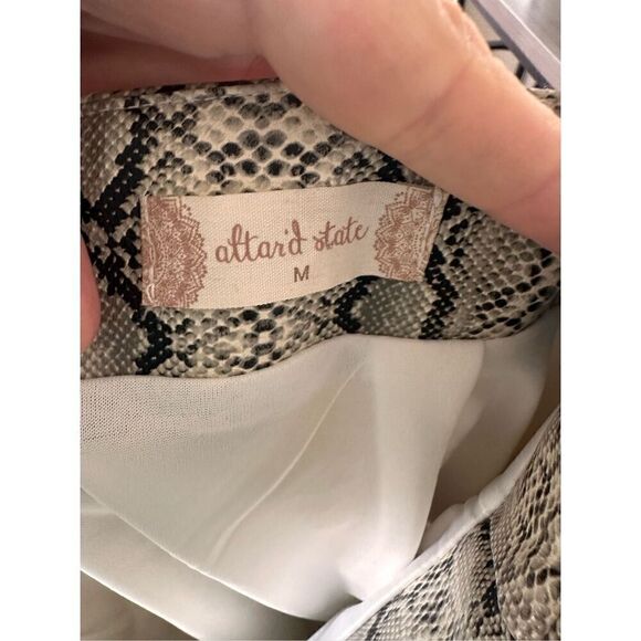 Altar’d State Snake Print Mini Skirt - Picture 5 of 5